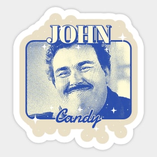 John Candy - vintage retro fun Sticker